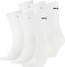 Puma Sokken Set van 6 Wit Unisex Katoen Hoog