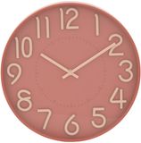 ATMOSPHERA CREATEUR D'INTERIEUR Atmosphera Horloge Homy D.30cm rose