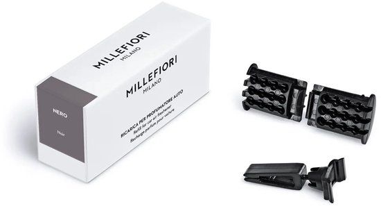 Millefiori Milano Autoparfum Icon Navulling Nero