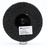 Scotch-Brite Roloc EXL Unitized Wheel TR, Aluminium Oxide, 15100 tpm, 3" Diameter, 8A Grove Grit (Pak van 40), 2, Grijs, 60