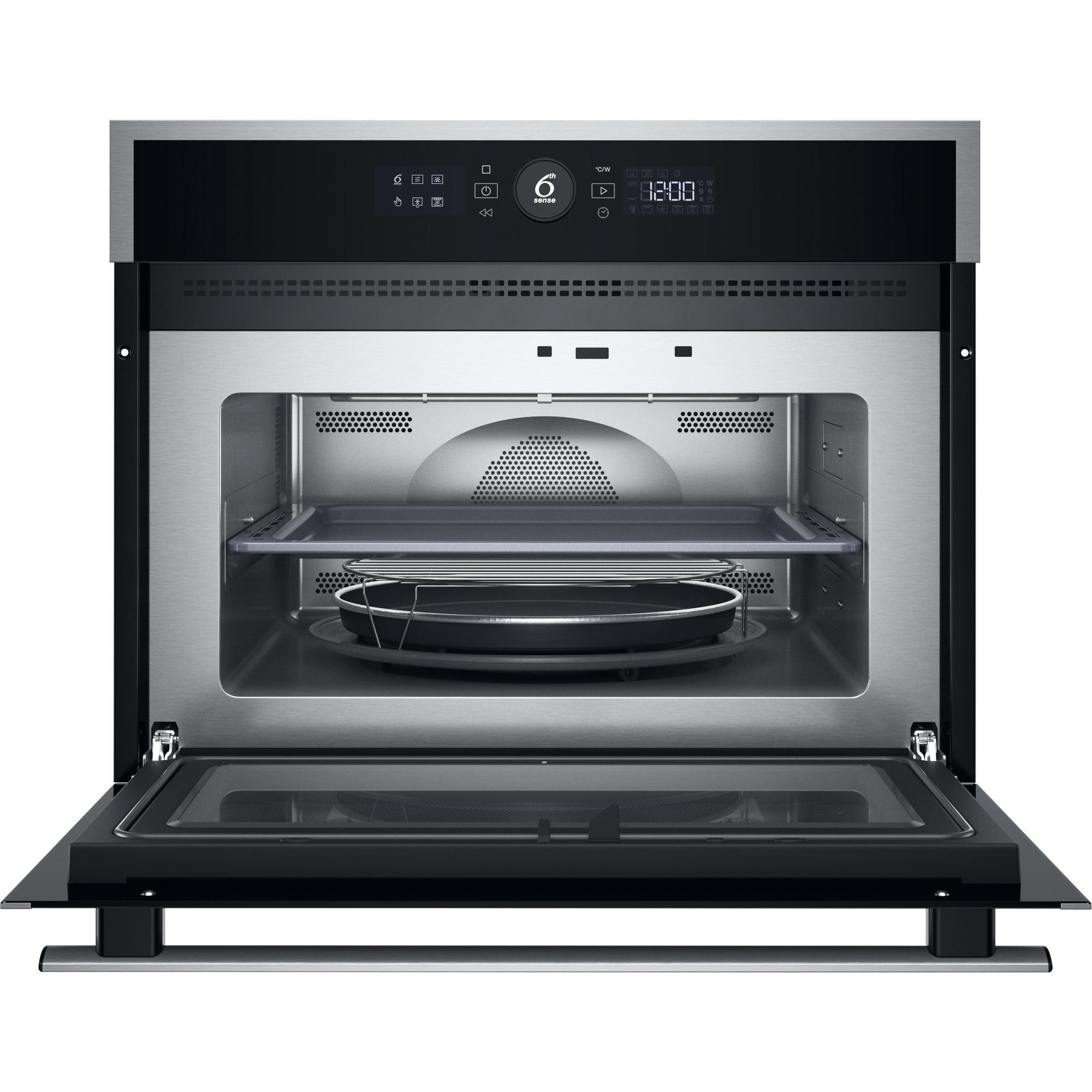 Whirlpool WMW47HMX Combination Microwave | Built-in | 40L | 900W | Black, Stainless steel
