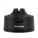Anysharp EVO Messenslijper met PowerGrip Zuignap Zwart