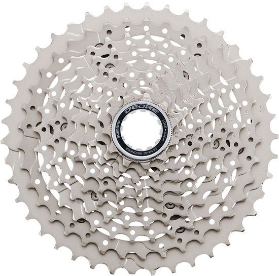 Shimano Deore CS-M4100-10 10-speed 11-46T Cassette - Mountainbike - Aluminium - 669 g