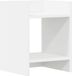 vidaXL Plantenstandaard Wit 30 x 30 x 40 cm Bewerkt Hout