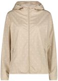 CMP Vrouwelijke geprinte softshell waterdichte jas crème XL
