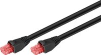 Goobay U/UTP CAT6 Gigabit outdoor netwerkkabel / zwart - 40 meter