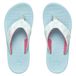 Reef kids Santa Ana slippers blauw/wit