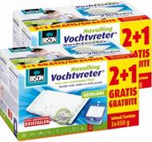 Bison Vochtvreter Navulzak Geurloos Promopack - 2 x 3 x 1 kg - Voordeelverpakking