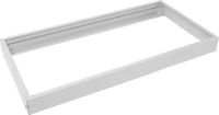 Aigostar panneau LED en saillie 60x30cm système de cadre blanc aluminium 5cm de haut incl. vis