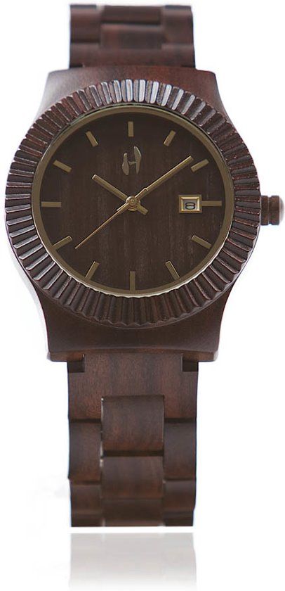 Hoentjen Creatie Houten horloge - Sado