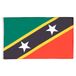AZ FLAG Vlag Saint Kitts en Nevis 150x90 cm