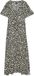 VERO MODA VMALBA SS CALF DRESS WVN NOOS Mini Jurk Dames Zwart