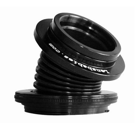 Lensbaby f/2.0 SLR - Zwart