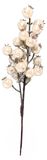 H&L Kersttak met bessen, 37 cm, wit, variant 3