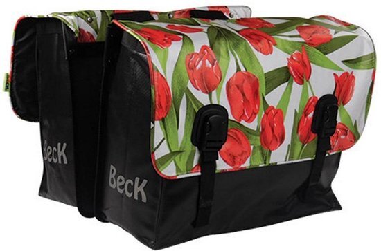Beck Fietstas Classic Tulips Red