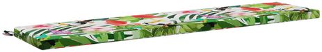 vidaXL - Coussin de banc - SOEST - 100% Polyester - Multicolore - 200 x 40 x 5 cm