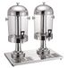Garcia de Pou 182.59 Juice 2 Dispensers, 56 x 35 x 59 cm, roestvrij staal zilver