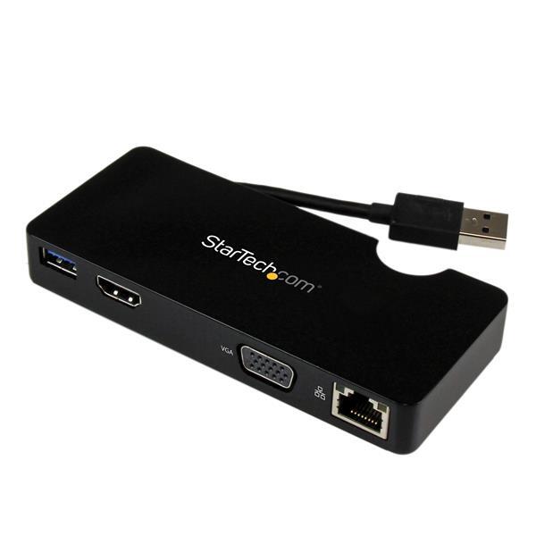 StarTech.com Reis docking station voor laptops HDMI of VGA USB 3.0