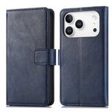 imoshion Luxe Bookcase voor de Apple iPhone 18 Pro Max / 17 Pro Max - Donkerblauw