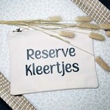 Organizer | Reserve Kleertjes | Etui | Luiertas | Mommybag | Baby | Opbergtas | Katoen | Naturel | Kraamcadeau