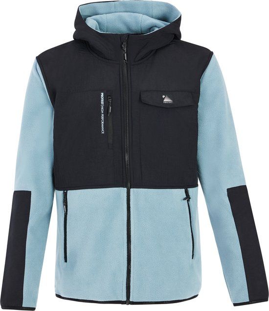Protest PRTGRID Capuchon Met Volledige Ritssluiting - Steel Blue - Heren - XXL