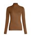 Hunkemöller super soft Turtleneck shirt met Cashmere Bruin