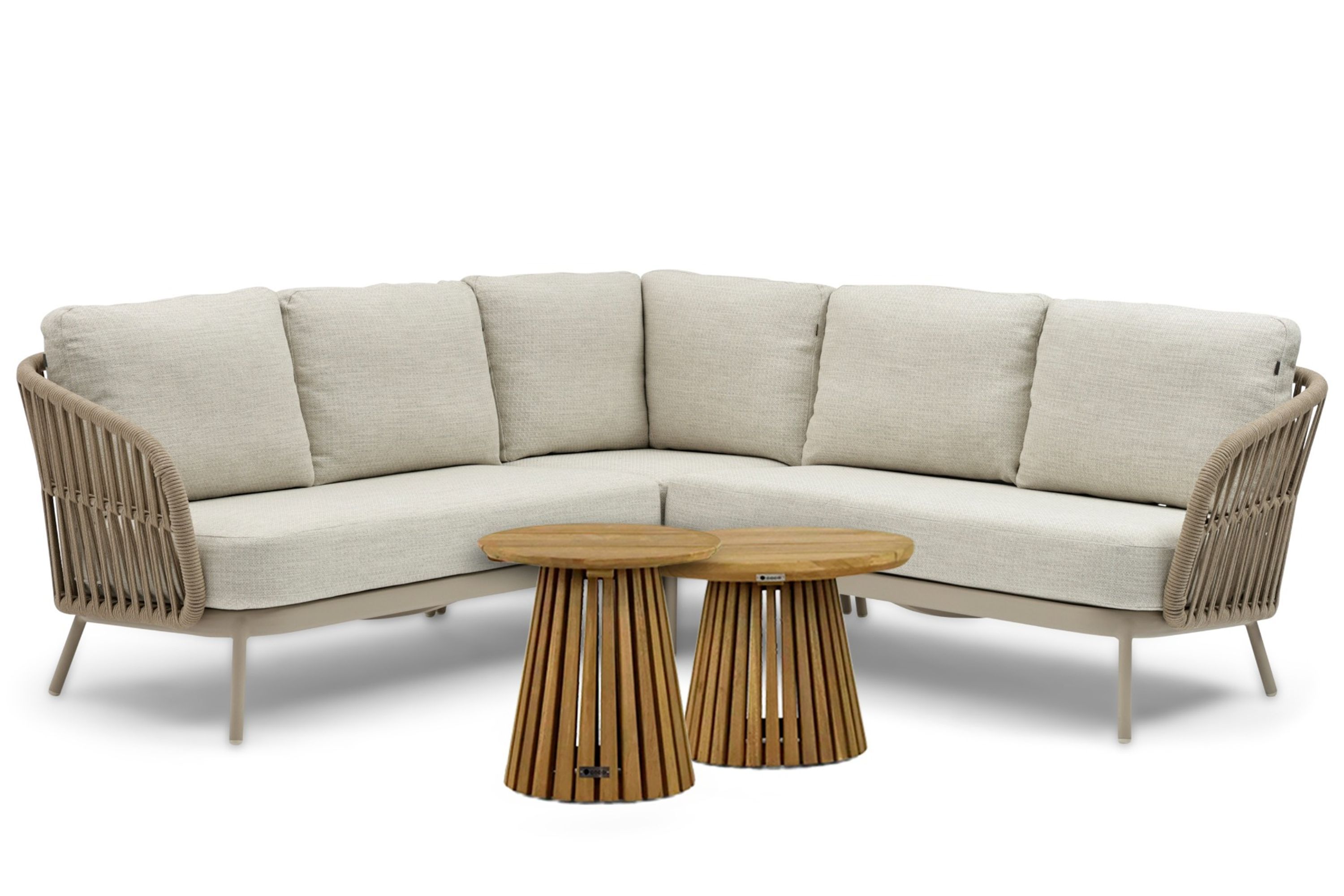 Coco Elara/Fungo 45/55 cm hoek loungeset 5-delig
