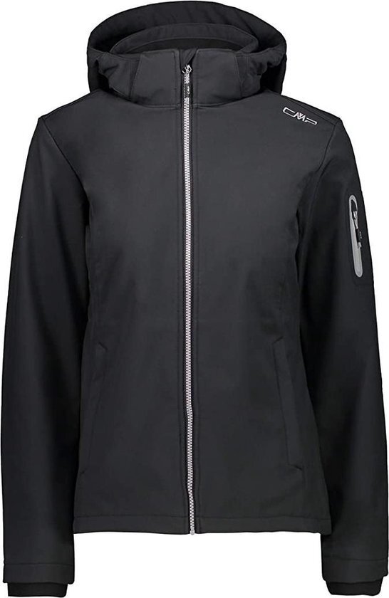 CMP Campagnolo 39A5006 Softshell Jas Dames, black EU 40 2018 Regenjassen