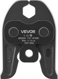 VEVOR V22 persbek 22mm pince à sertir adaptée aux tuyaux en acier inoxydable de type V