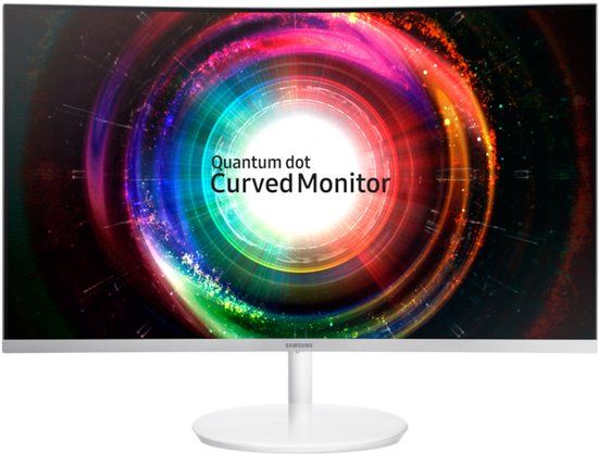 Samsung LC27H711QEUXEN 27 Inch QLED Gebogen Monitor