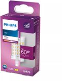 Philips LED Staaflamp Transparant - 60 W - R7S - wit licht