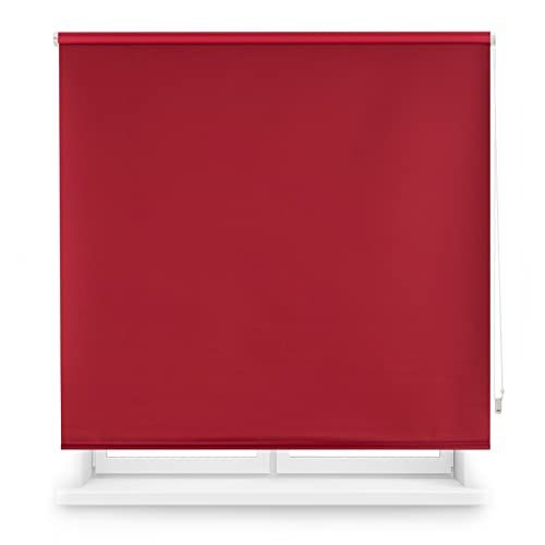 INTERBLIND Verduisteringsrolgordijn 100x175cm - Bordeaux