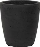 Pottery Pots Plantenbak Gerben M Ø15cm x H16cm Black Washed