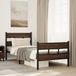 Maison Exclusive Lit exclusif - Structure de lit sans matelas, avec tête et pied de lit, dimensions 100x200 cm
