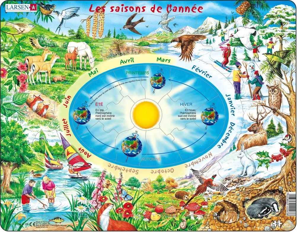 Larsen LA-SS3-FR Puzzel - Meerkleurig