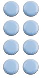 cyclingcolors 8 x teflon-kussens, PTFE, 25 mm, zelfklevend, rond, voor meubels, stoel, rolschaatsen, schuifpoten, vloerbeschermers