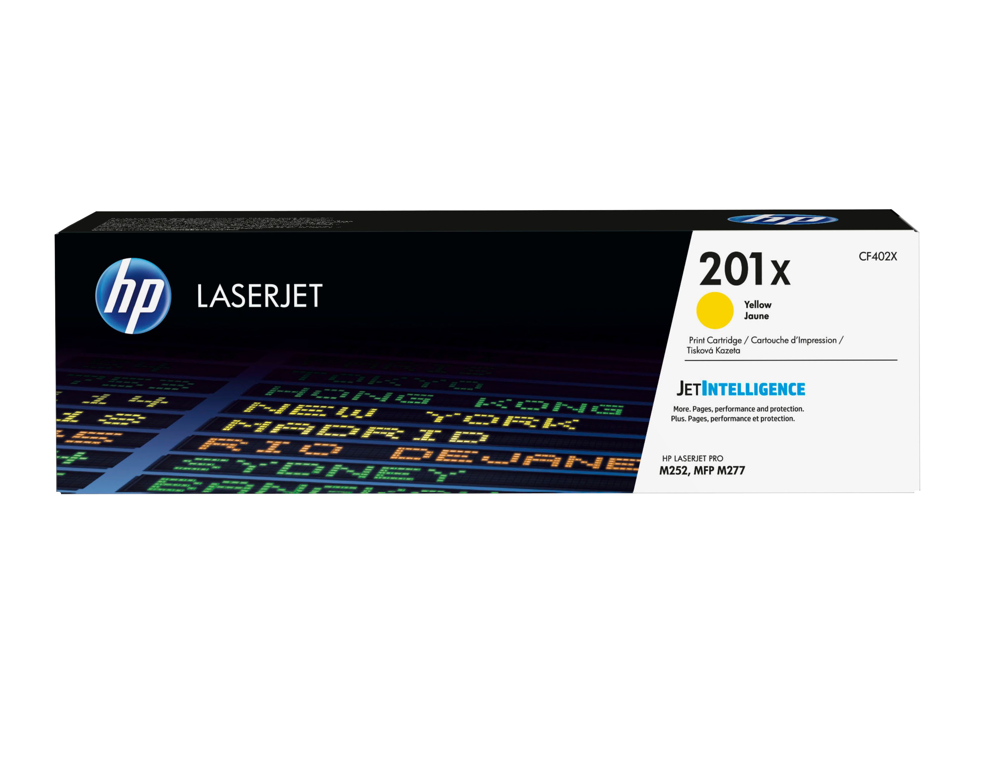 HP 201X Gele Toner Cartridge - Origineel - 2300 Pagina's - CF402X