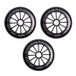 GROUND CONTROL Roue FSK 125mm 85A Noir [x3]