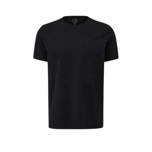 Q/S by s.Oliver Regular Fit T-shirt - Zwart
