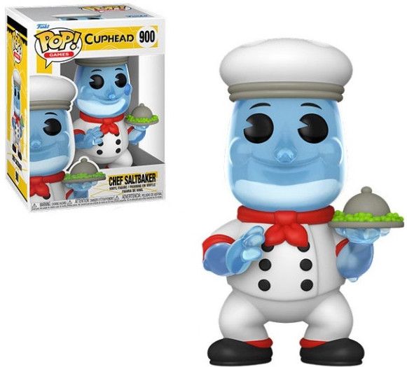 Funko Cuphead Pop Vinyl: Chef Saltbaker - Polyester - 2023
