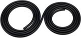 Tuyau à vide en silicone haute température de 6 mm de diamètre intérieur, 3 m - Tuyau pour utilisation avec radiateur de véhicule - Noir