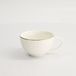 Tokyo Design Studio Nippon White Gold Rim Kop - Star - Blanc/Or - 180 ml