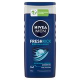 Nivea Men Cool Kick, Shower Shampoo, 250 ml