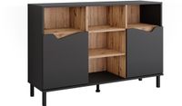 Vicco Marelle Sideboard – 120 x 81.3 cm met 2 deuren Antraciet/Artisan
