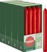 Bolsius Gladde Dinerkaarsen - Rood - 17 cm - 32 stuks