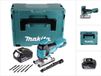 Makita DJV 181 G1J accu pendelzaag 18 V borstelloos + 1x accu 6,0 Ah + Makpac - zonder oplader