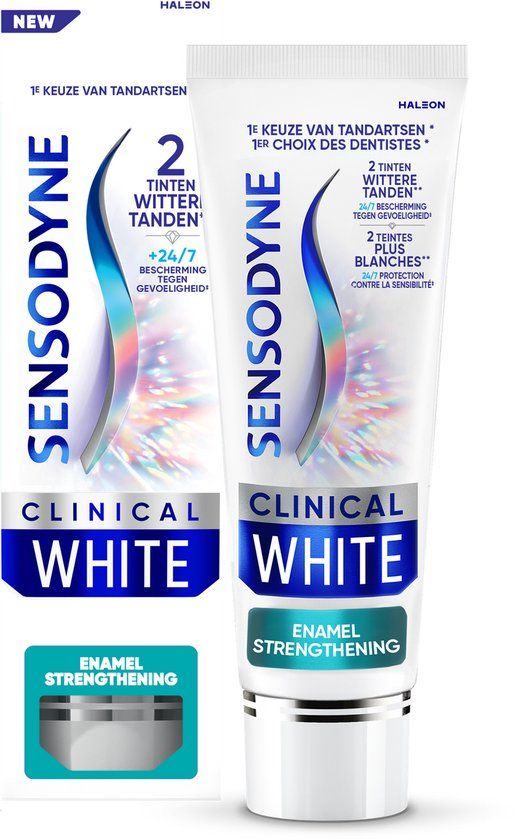 Sensodyne Clinical White Enamel Strengthening Tandpasta - 75 ml