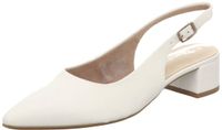 Tamaris dames leren slingpumps 1-29500-42-117 damesschoen Wit