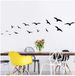 Ambiance-Live Muursticker Decoratie Meeuwen 2 - 30 x 55 cm, Zwart