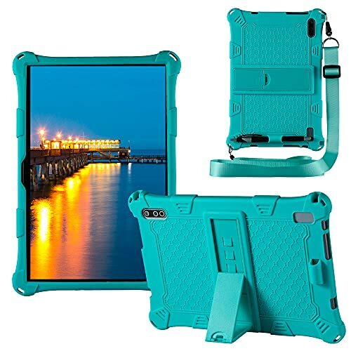 YHFZR Koffer voor Jumper EZpad M10, Zacht Kindvriendelijk Lichtgewicht Ingebouwde Standaard Beschermhoes voor Jumper EZpad M10 10,1 Pulgada, Groen